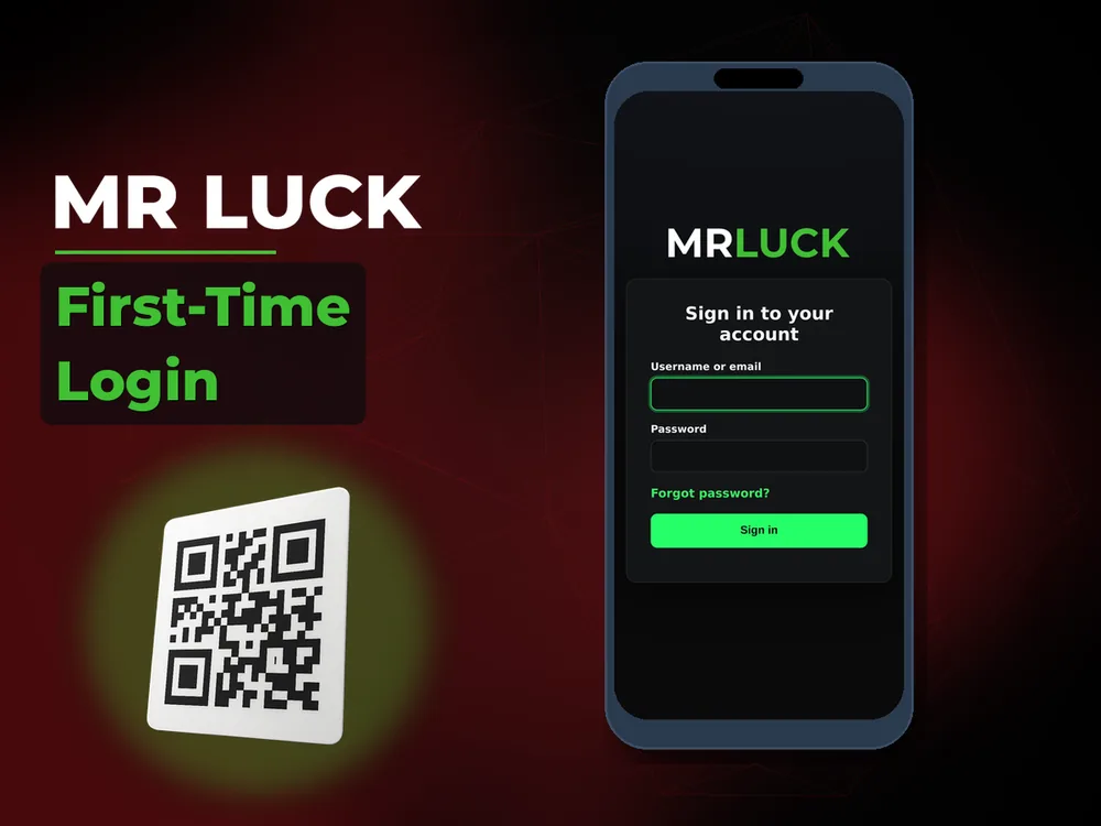 Mr Luck - First-Time Login
