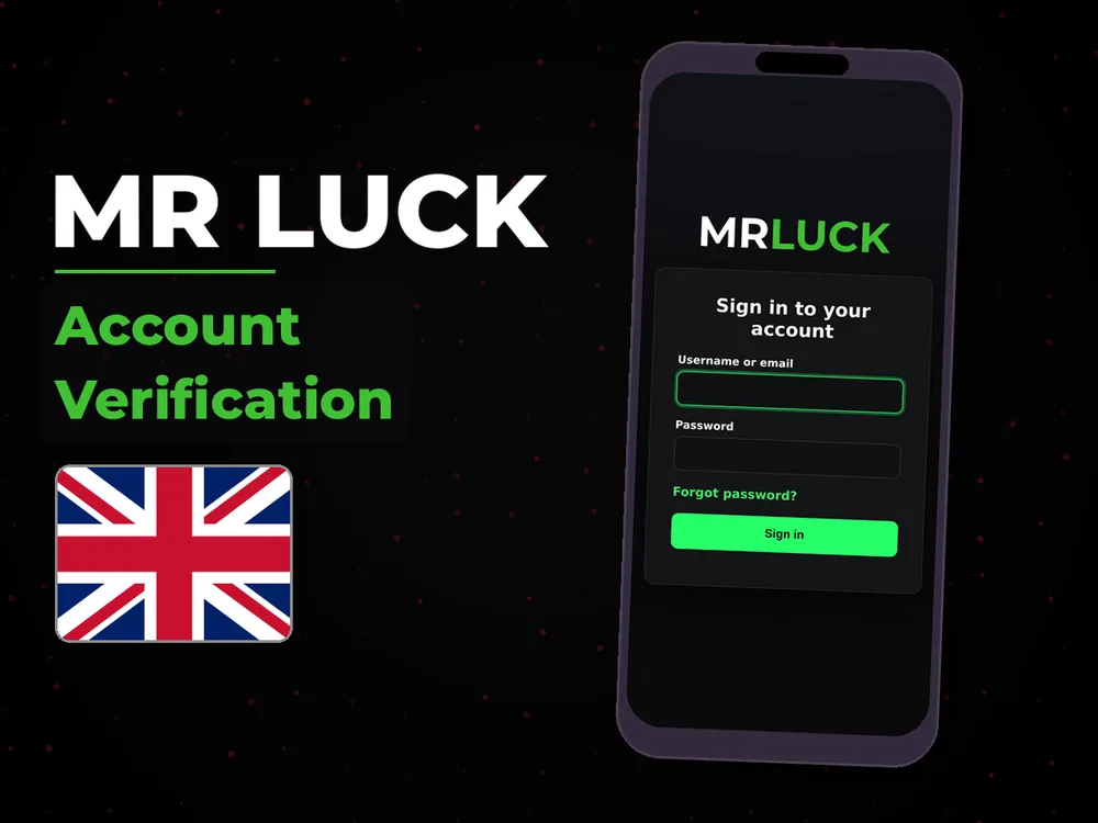 Mr Luck - Account Verification