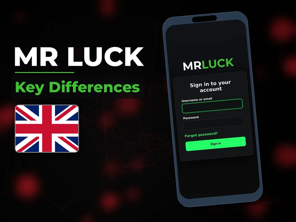 Mr Luck - Key Differences