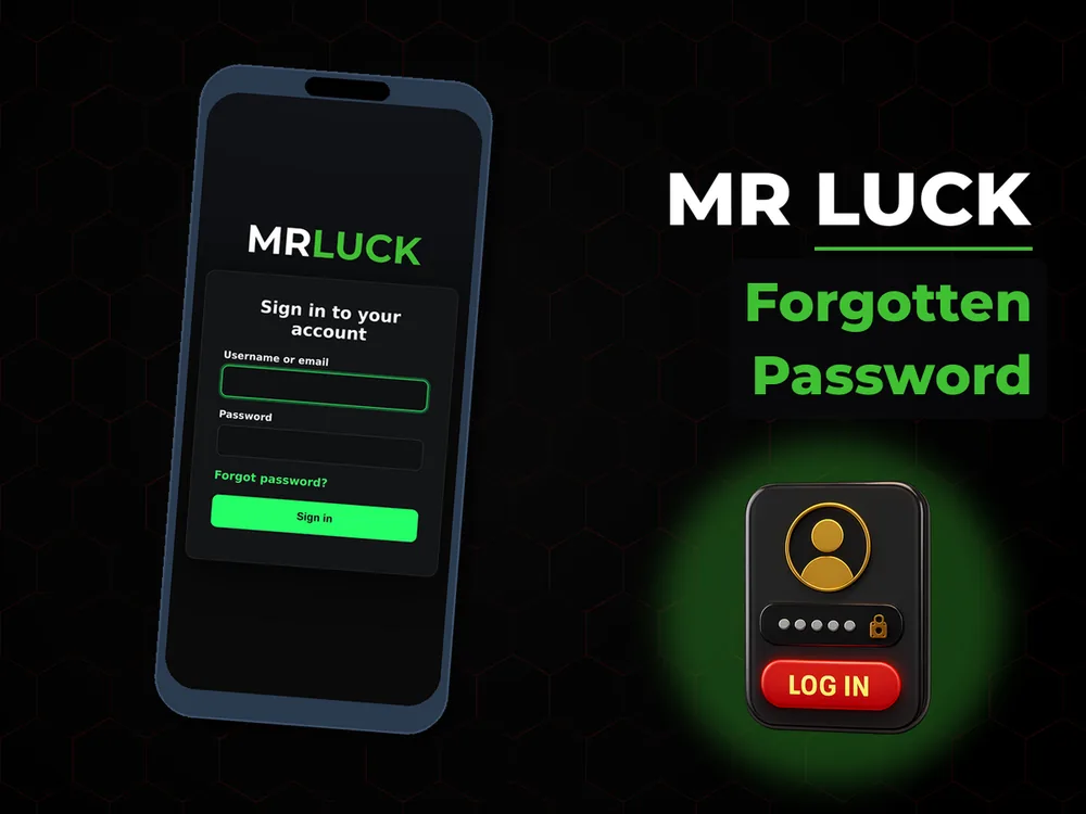 Mr Luck - Forgotten Password