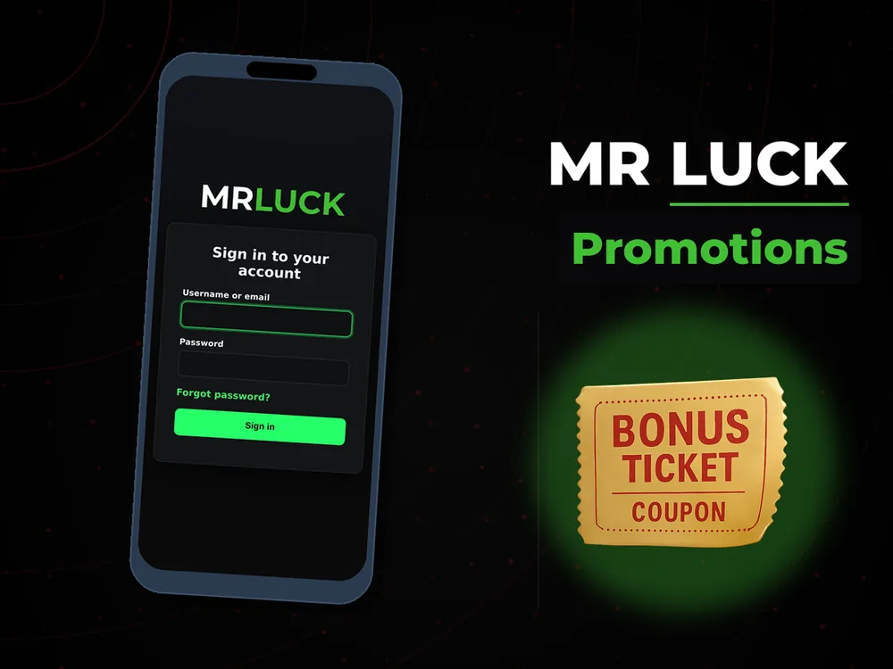 Mr Luck - Promotions